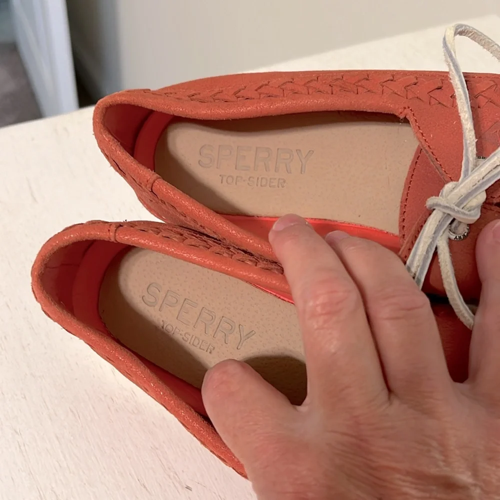 Sperry Women’s Quinn Boat Shoes / Size 7.5 / Leather Upper / Excellent Condition